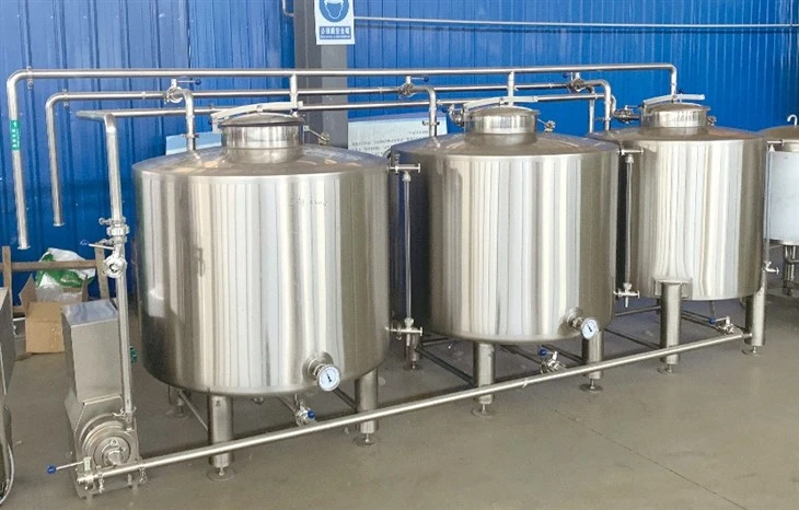50L/100L/200L/300L/500L CIP Cleaning System With Mobile Vehicle price